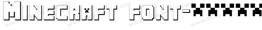 Minecraft font字体转换
